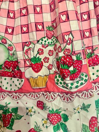 Falda Hell Bunny cuadros rosas y corazones