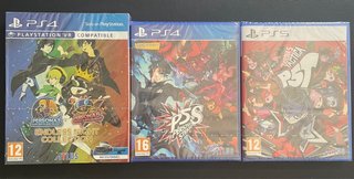 LOTE PRECINTADOS PS4 & PS5