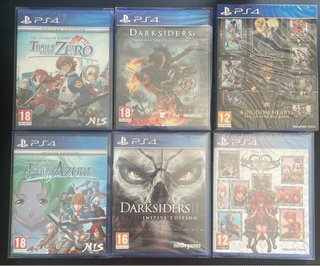 LOTE PRECINTADOS PS4 & PS5