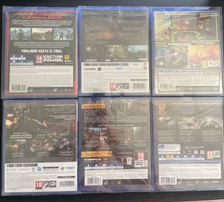 LOTE PRECINTADOS PS4 & PS5