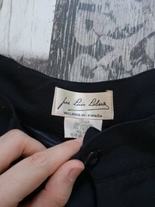 Pantalón de traje negro