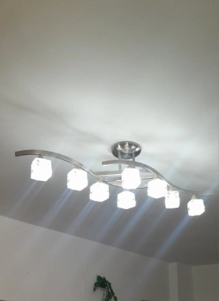 Lámpara de salón moderna
