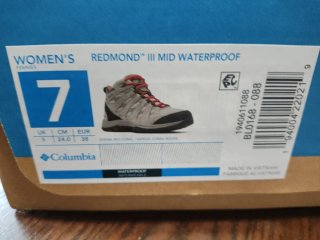 Zapatillas Columbia Mujer Senderismo Gris/Rojo