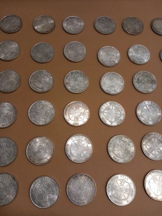Lote 41 Monedas Plata Franco 1966