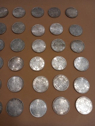 Lote 41 Monedas Plata Franco 1966