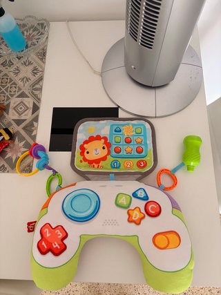 Cojín Tummy Time Bebé Mando Juego