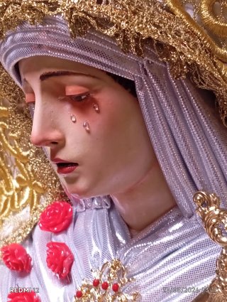 Virgen de 80 cm