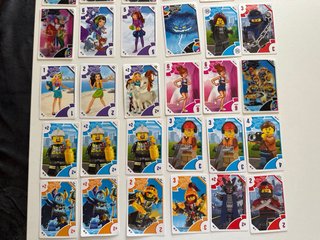 Lote 52 cartas LEGO Create the World