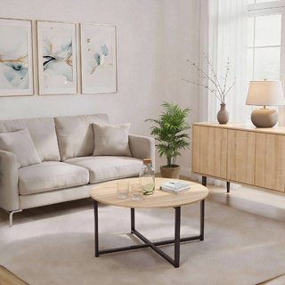 Tavolino da salotto Aberdeen 88,5 x 47 cm · Metallo