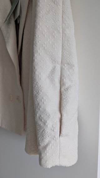 Chaqueta Intropia Beige/Blanca