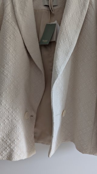 Chaqueta Intropia Beige/Blanca