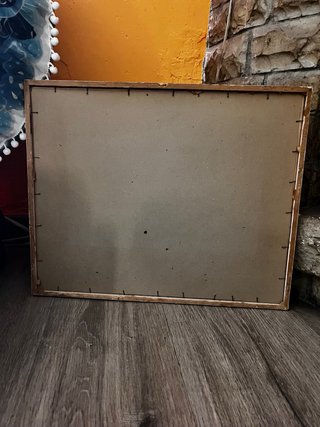 Cuadro Mapamundi Vintage Antiguo Joan Blaeu