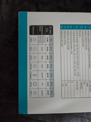 Alimentatore Mediacom 70W Universale Notebook