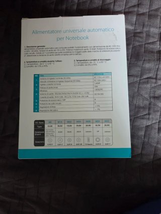 Alimentatore Mediacom 70W Universale Notebook