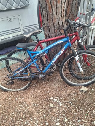 2 Bicicletas Montaña Doble Suspensión