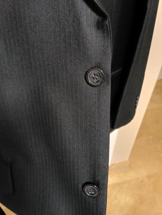 Traje de hombre 2 piezas negro