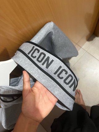 Chaqueta ICON Gris con Cremallera