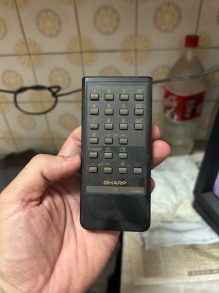 Televisor Sharp 20 pulgadas vintage