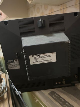Televisor Sharp 20 pulgadas vintage