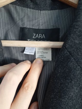 Blazer Zara marrón
