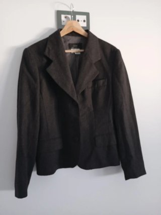 Blazer Zara marrón