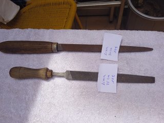 Herramientas de carpintería: formones y limas
