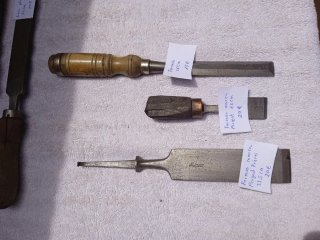 Herramientas de carpintería: formones y limas