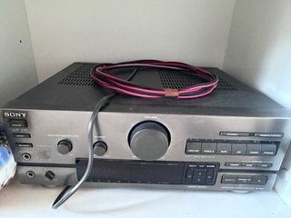 Torre de Sonido Yamaha y amolificador sony