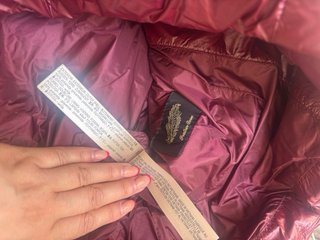 2 Abrigos Massimo Dutti XL Granate (pluma) y Negro