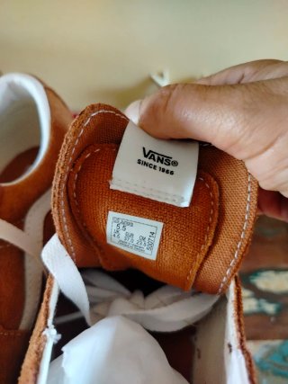 Zapatillas Vans Piel Marrón Talla 37