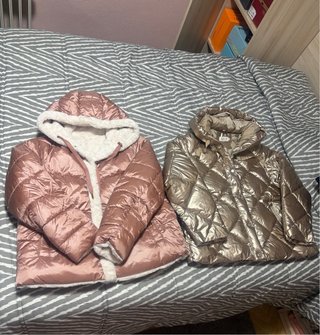 2 Abrigos Molly Bracken XL 1 es Reversible