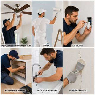 Manitas, fontanero y electricista a domicilio.