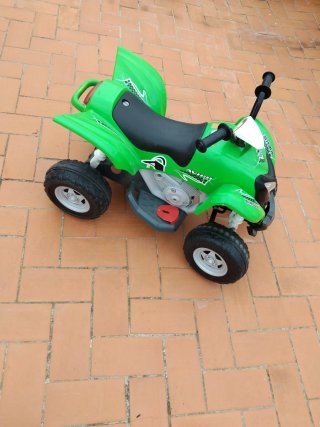 Moto 4 Ruedas Niño Verde