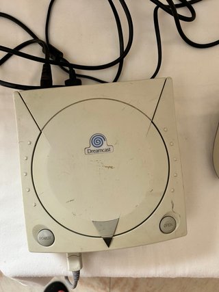 Console Sega Dreamcast Bianca
