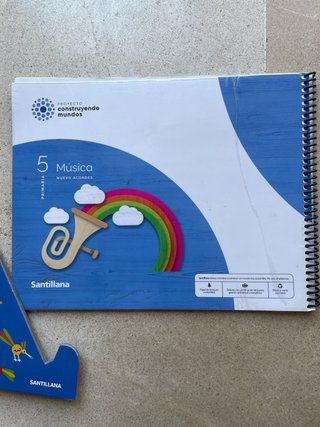 Música nuevo acordes. 5 primaria