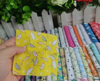 100 retales de tela para manualidades