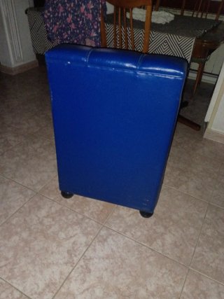 Asiento tipo sillón infantil de color azul