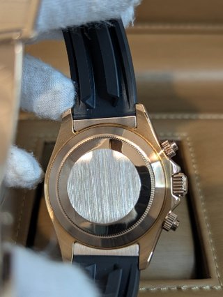 Reloj Seiko Mod Daytona Dorado y Negro