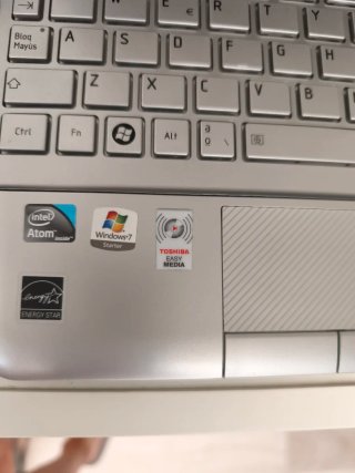 Ordenador Portátil Toshiba Marrón y Plateado