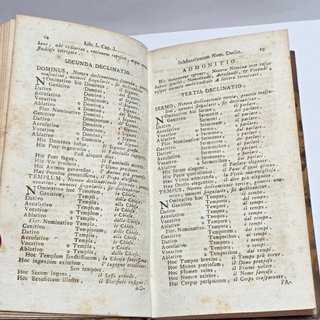 Libro Antico 1805 Alvari Emmanuelis De Grammatica