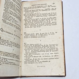 Libro Antico 1805 Alvari Emmanuelis De Grammatica