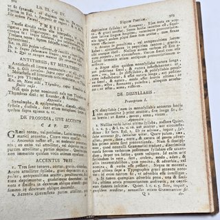 Libro Antico 1805 Alvari Emmanuelis De Grammatica