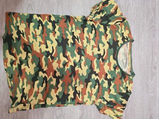 Camiseta Estampado Militar Talla M