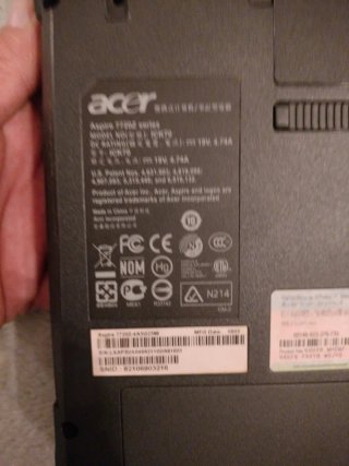 Acer Aspire 7720Z 17" Dual 3GB Win10