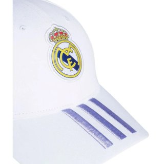 Gorra Real Madrid Adidas Blanca y Morada