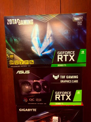 Tarjetas Gráficas RTX 3080 Ti (Varias Marcas)