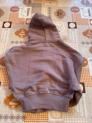 Sudadera Zara rosa con etiquetas Talla S