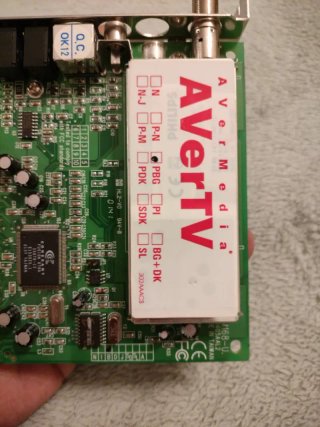 Scheda sintonizzatore TV AverMedia AverTV Studio PCI