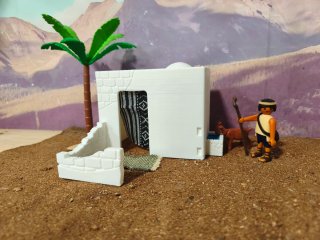 Playmobil Casa Desierto con Palmera