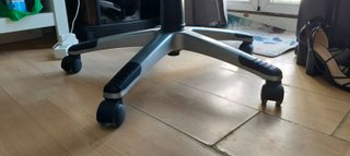 Silla Gaming Azul/Negra con Reposabrazos Abatible